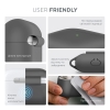 Чохол ArmorStandart Hang Case для Apple AirPods 3 Advanced ash (ARM60306) мал.5