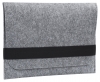 Чехол для ноутбука Gmakin для Macbook Pro 14 светло-серый, горизонтальный, на резин (GM15-14) мал.2