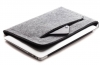 Чохол для ноутбука Gmakin для Macbook Pro 14 світло-сірий, на блискавці (GM67-14) мал.5