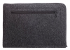 Чохол для ноутбука Gmakin для Macbook Pro 14 темно-сірий, на блискавці (GM68-14) мал.1
