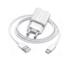 Комплект ArmorStandart Зарядний пристрій AR368 + кабель USB to Type-C білий (ARM61326) мал.1