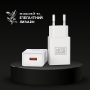 Комплект ArmorStandart Зарядний пристрій AR02 + кабель USB to MicroUSB білий (ARM61612) мал.2