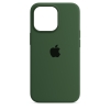 Silicone Case Original for Apple iPhone 13 Pro (HC) - Virid Green мал.1