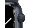 Apple Watch Series 7 GPS 45mm Midnight Aluminum Case With Midnight Sport Band (MKN53) мал.3