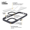 Панель ArmorStandart Unit для Apple iPhone 13 Black (ARM62490) мал.4