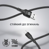 Кабель ArmorStandart AR87 USB to micro USB 3A 1.2m Black (ARM64038) мал.2