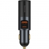 Автомобільний зарядний пристрій Baseus Share Together Cigarette Lighter Expansion Port U+C 120W Gray (CCBT-C0G) мал.3