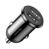 Автомобільний зарядний пристрій Baseus Grain Pro Car Charger (Dual USB 4.8A) Black (CCALLP-01) мал.1