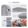Чохол ArmorStandart Hang Case для Apple AirPods Pro 2 Light Grey (ARM68587) мал.5