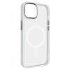 Панель ArmorStandart Unit MagSafe для Apple iPhone 15 Plus Matte Clear Silver (ARM69351) мал.1