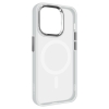 Чохол ArmorStandart Unit MagSafe для Apple iPhone 15 Pro Matte Clear Silver (ARM69349) мал.1
