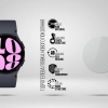 Гідрогелева плівка ArmorStandart для Samsung Galaxy Watch 6 44mm 6 шт. (ARM70417) мал.2