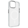 Панель ArmorStandart Unit MagSafe для Apple iPhone 13 Matte Clear Silver (ARM70445) мал.1