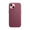 Чохол FineWoven Case with MagSafe Original for Apple iPhone 15 (OEM) - Mulberry (ARM71976) мал.4