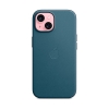Чохол FineWoven Case with MagSafe Original for Apple iPhone 15 (OEM) - Pacific Blue (ARM71974) мал.4
