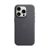 Чохол FineWoven Case with MagSafe Original for Apple iPhone 15 Pro (OEM) - Black (ARM71982) мал.1