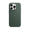 Чохол FineWoven Case with MagSafe Original for Apple iPhone 15 Pro (OEM) - Evergreen (ARM71983) мал.1