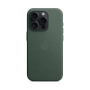 Чохол FineWoven Case with MagSafe Original for Apple iPhone 15 Pro (OEM) - Evergreen (ARM71983) мал.4