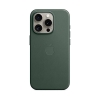 Чохол FineWoven Case with MagSafe Original for Apple iPhone 15 Pro (OEM) - Evergreen (ARM71983) мал.5