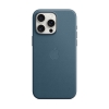 Чохол FineWoven Case with MagSafe Original for Apple iPhone 15 Pro Max (OEM) - Pacific Blue (ARM71990) мал.1