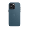 Чохол FineWoven Case with MagSafe Original for Apple iPhone 15 Pro Max (OEM) - Pacific Blue (ARM71990) мал.4