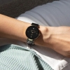 Жіночий годинник Anne Klein Genuine Diamond Dial Ceramic Bracelet Watch (AK/1018BKBK) мал.3