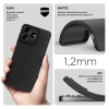 Чохол ArmorStandart Matte Slim Fit для ZTE Blade V50 Design 4G Camera cover Black (ARM70696) мал.3