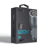 Автомобільний зарядний пристрій ArmorStandart Resolute Power ASPP-21 120W 2xUSB-C, USB (ARM70026) мал.2
