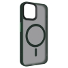 Чохол ArmorStandart Uniq Magsafe для Apple iPhone 15 Dark Green (ARM75320) мал.1