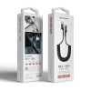Кабель ArmorStandart AR17 Spiral USB-A to USB-C 2.4A 1m Black (ARM75390) мал.3