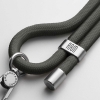 Ремінець для смартфону ArmorStandart Rope Titanium Grey with Clear holder (ARM76099) мал.1