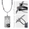 Ремінець для смартфону ArmorStandart Silicone Rope Titanium Grey with Grey holder (ARM76276) мал.5