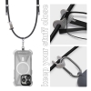 Ремінець для смартфону ArmorStandart Silicone Rope Titanium Black with Grey holder (ARM76273) мал.5