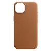 Чохол ArmorStandart FAKE Leather Case для Apple iPhone 15 Light Coffee (ARM76288) мал.1