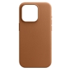 Чохол ArmorStandart FAKE Leather Case для Apple iPhone 15 Pro Light Coffee (ARM76300) мал.1