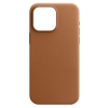 Чохол ArmorStandart FAKE Leather Case для Apple iPhone 15 Pro Max Light Coffee (ARM76306) мал.1