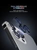 Захисне скло для камери ArmorStandart Supreme Black Icon для iPhone 15 Pro/15 Pro Max Blue Titanium (ARM76594) мал.2
