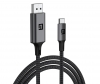Кабель ArmorStandart USB Type-C to Displayport 4K 60Hz 2m Black (ARM76892) мал.1