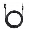 Кабель ArmorStandart USB Type-C Male to 3.5mm (mini-Jack) Male 1m Black (ARM76888) мал.1