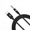 Кабель ArmorStandart USB Type-C Male to 3.5mm (mini-Jack) Male 1m Black (ARM76888) мал.2