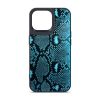 Чохол Harder Genuine Snake для Apple iPhone 14 Pro Max Dark Blue (ARM76790) мал.1