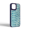 Чохол Harder Crocosaur для Apple iPhone 15 Blue (ARM76700) мал.2