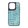 Чохол Harder Crocosaur для Apple iPhone 14 Pro Blue (ARM76724) мал.1