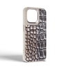 Чохол Harder Glamorous Croco для Apple iPhone 14 Pro Max Grey Gold (ARM76774) мал.2