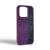 Чохол Harder Glamorous Croco для Apple iPhone 15 Pro Dark Purple (ARM76763) мал.2