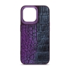 Чохол Harder Glamorous Croco для Apple iPhone 15 Pro Max Dark Purple (ARM76767) мал.1