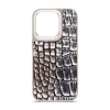 Чохол Harder Glamorous Croco для Apple iPhone 15 Pro Grey Gold (ARM76762) мал.1