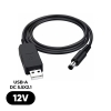 Кабель живлення ArmorStandart USB - DC 5.5x2.1 12V 0.8 м (ARM78384) мал.1