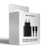Зарядний пристрій  ArmorStandart ABMHJ83 20W USB-C Black + кабель USB-C to Lightning (ARM77722) мал.7