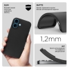 Чохол ArmorStandart Matte Slim Fit для Apple iPhone 16 Camera cover Black (ARM78493) мал.3